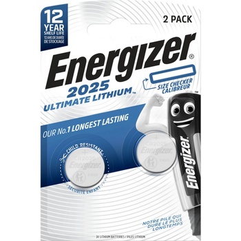 Energizer Ultimate Lithium CR2025 2ks E301319400
