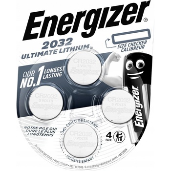 Energizer Ultimate Lithium CR2032 4ks E301319304