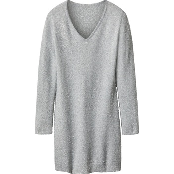 esmara Dámské úpletové šaty stříbrná