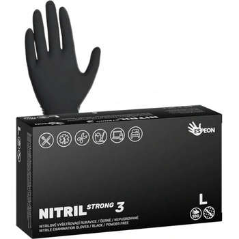Espeon NITRIL STRONG3 černé 100 ks