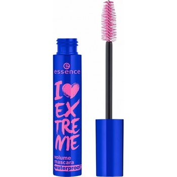 Essence I Love Extreme Crazy Volume Mascara Waterproof voděodolná řasenka Black 12 ml