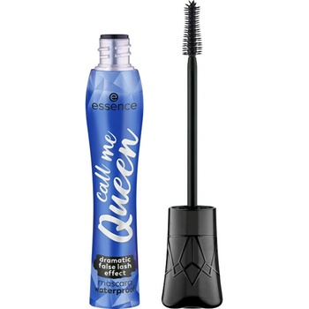essence Prodlužující a objemová Řasenka Call Me Queen Dramatic False Lash Effect Mascara Black 11,5 ml