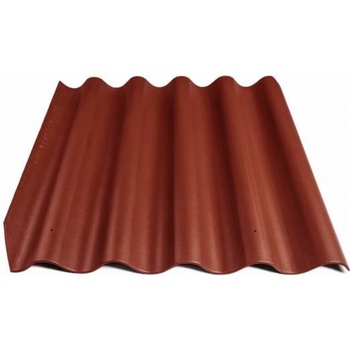 Eternit Banga Vlnitý plech 875 x 920 mm třešňová