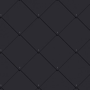 Eternit Dacora šablona hladká 40 x 40 modročerná