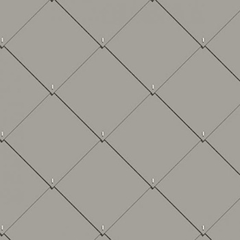 Eternit Dacora šablona hladká 40 x 40 světle šedá