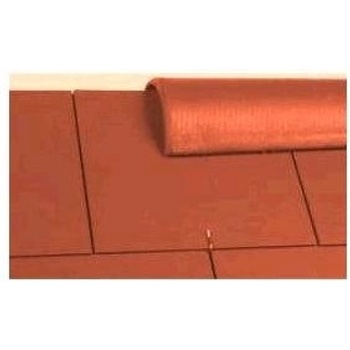 Eternit Hřebenáče ke krytině Dacora půlkruhový 400 x 120 mm červená