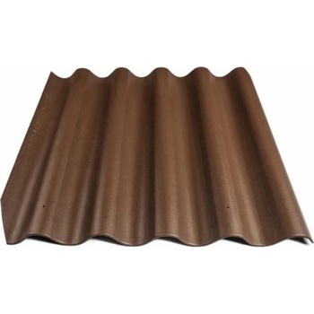 Eternit Vlnitý plech Banga 5B 875 x 920 mm hnědý