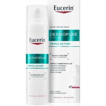 Eucerin DermoPure Clinical Fluid s trojitým účinkem 40 ml