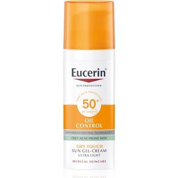 Eucerin Sun Oil Control ochranný krémový gel na obličej SPF50+ 50 ml