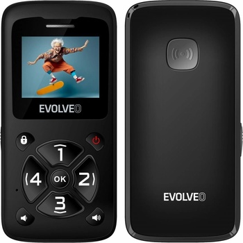 EVOLVEO EasyPhone ID Black