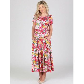 Evona dámská dlouhá sukně S DALMA 489 S