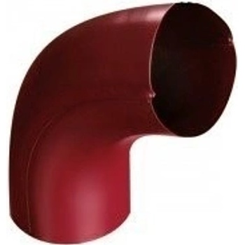 Evromat Svodové koleno falcované 72° 100 mm červené