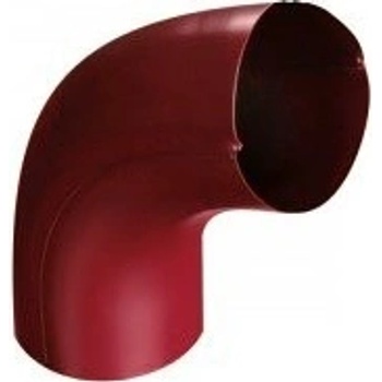 Evromat Svodové koleno falcované 72° 80 mm červené