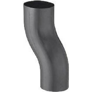 Evromat Svodové koleno soklové 80 mm šedé
