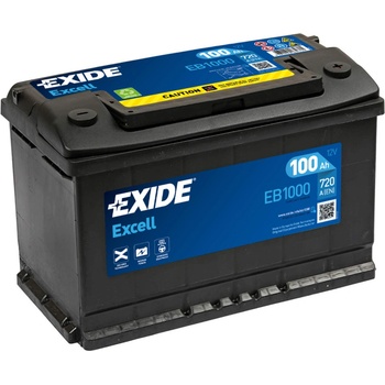 Exide Excell 12V 100Ah 720A EB1000