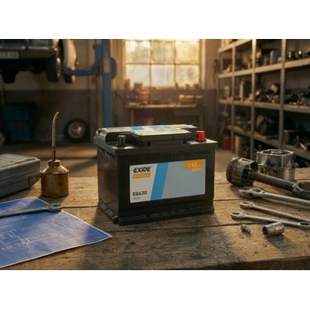Exide Excell 12V 62Ah 540A EB620