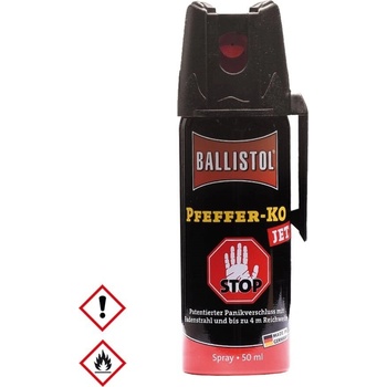 F.W. KLEVER GmbH Obranný pepřový sprej KO-JET 50 ml tekutá střela