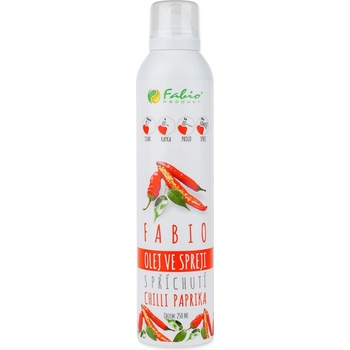 Fabio řepkový olej s chilli příchutí sprej 250 ml