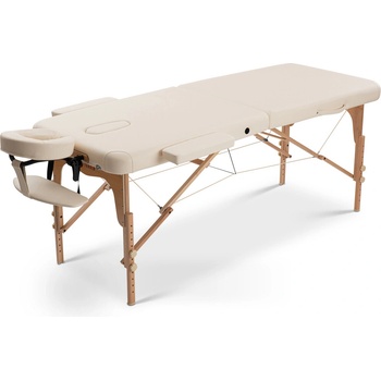 Fabulo USA Dřevěný masážní stůl Fabulo UNO Set 186x71 cm krémová 186 x 71 cm 13,2 kg
