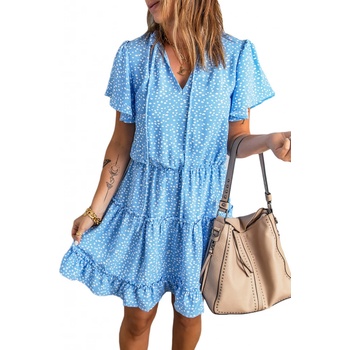 Fashion 4happy Lingerie dámské šaty modrá