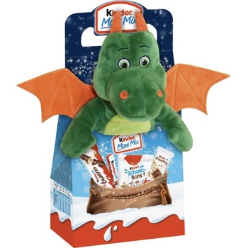 Ferrero Kinder Maxi Mix s plyšákem Vánoce 133 g