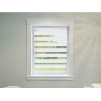 Fexi Roleta Den a noc, Origin bílá, A 001b 150x30 cm levá-bílá