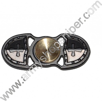 Fidget spinner KOVOVÝ černý