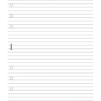 Filofax A5 poznámkový blok linkovaný bílý