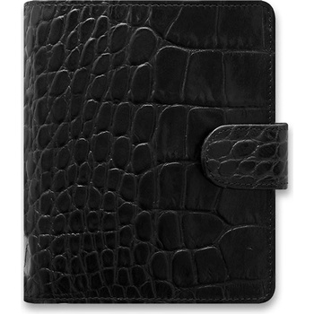 Filofax Classic Croc A7 týdenní 2021 černý