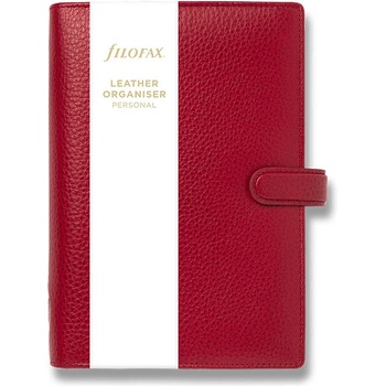Filofax Finsbury A6 týdenní 2026 scarlet