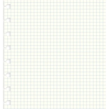Filofax Náhradní listy, čtverečkované náplň A4 zápisníků Notebook