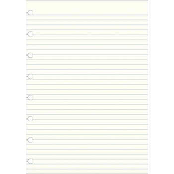 Filofax náhradní listy do zápisníků A5 - linkované