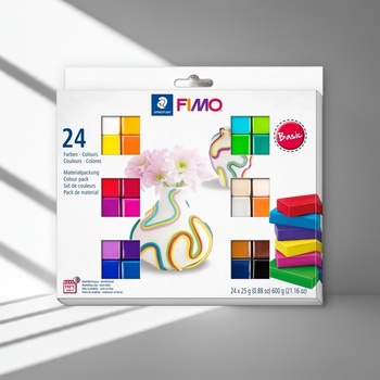 FIMO soft sada Basic 24 barev