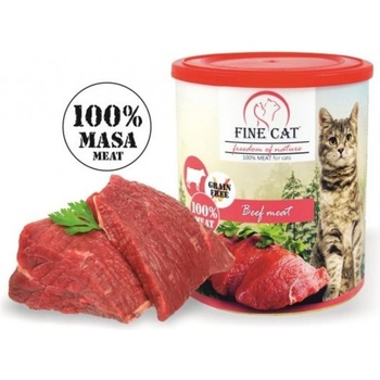 Fine Cat hovězí 100% masa 800 g