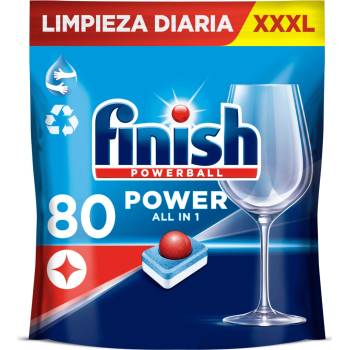 Finish Power All in 1 tablety do myčky nádobí 80 ks