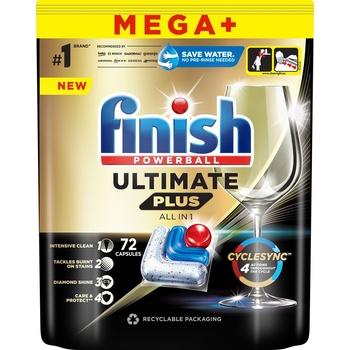 Finish Ultimate Plus All in 1 kapsle 72 ks