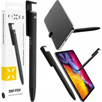 FIXED Pen propiska 3v1 se stylusem a stojánkem FIXPEN-BK