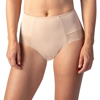 FLAT TUMMY LACE MIDISLIP Dámské stahovací kalhotky tělová