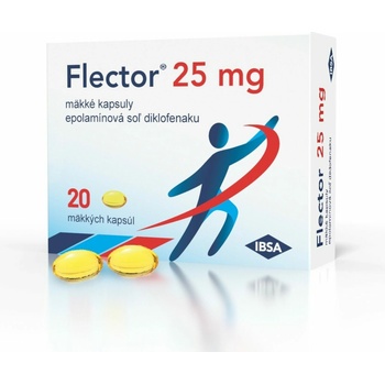 FLECTOR RAPIDCAPS 25MG CPS MOL 20
