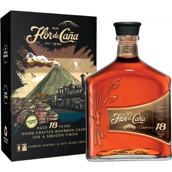 Flor de Caňa Centenario 18y 40% 1 l (karton)
