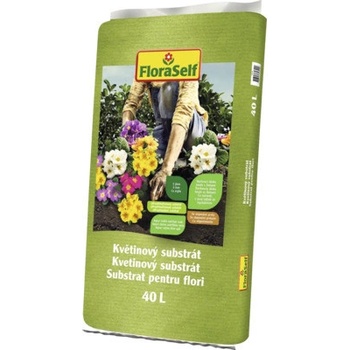 FloraSelf Květinový substrát 40 l