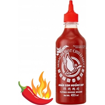 FLYING GOOSE Sriracha chilli omáčka extra pálivá 455 ml