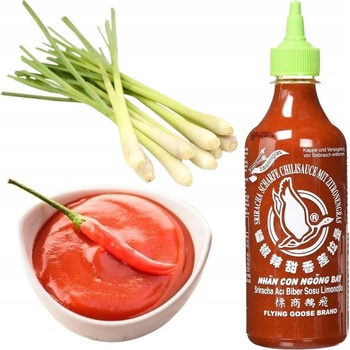 FLYING GOOSE Sriracha chilli omáčka s citronovou trávou 455 ml