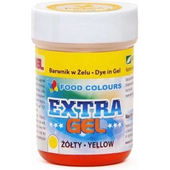 Food Colours Gelová barva Extra Yellow extra žlutá 35 g