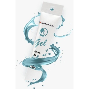 Food Colours gelová barva tuba Azure Blue 30 g
