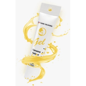 Food Colours gelová barva tuba Banana Yellow 30 g