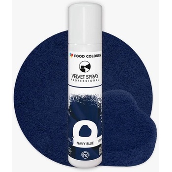Food Colours sametový sprej Navy Blue 100 ml