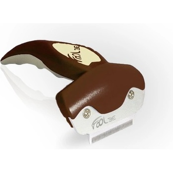 FooLee One Trimovací hřeben Čokoládová S 4,5 cm