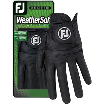 Footjoy WeatherSof Mens Golf Glove černá L Pravá