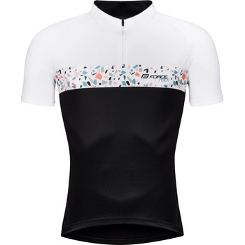 Force ROCK krátký rukáv černo-bílý